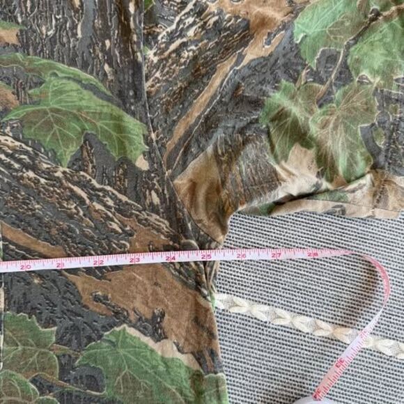 Vintage 90s Real Tree Camo Single Stitch T-Shirt Size XL Boxy Fit - Picture 7 of 8